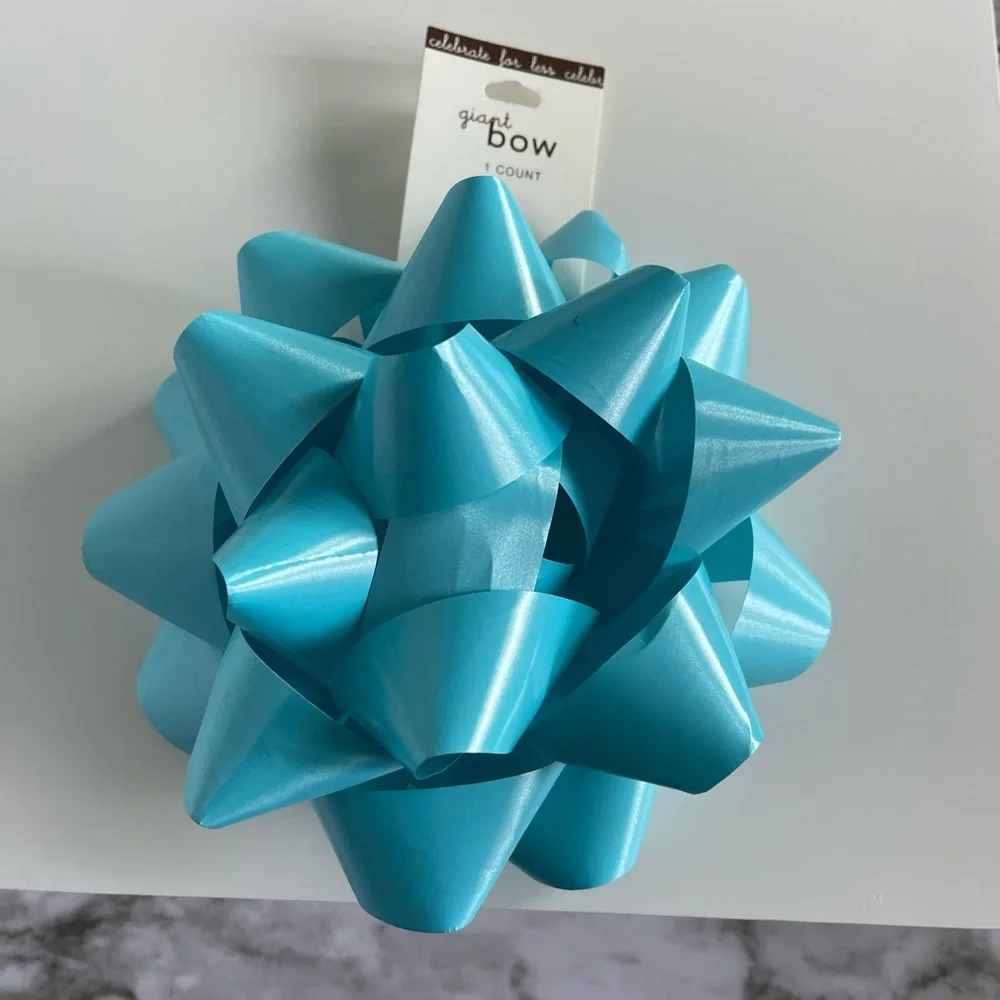 Tiffany Colored 2 Count each Large Gift Wrap Bow